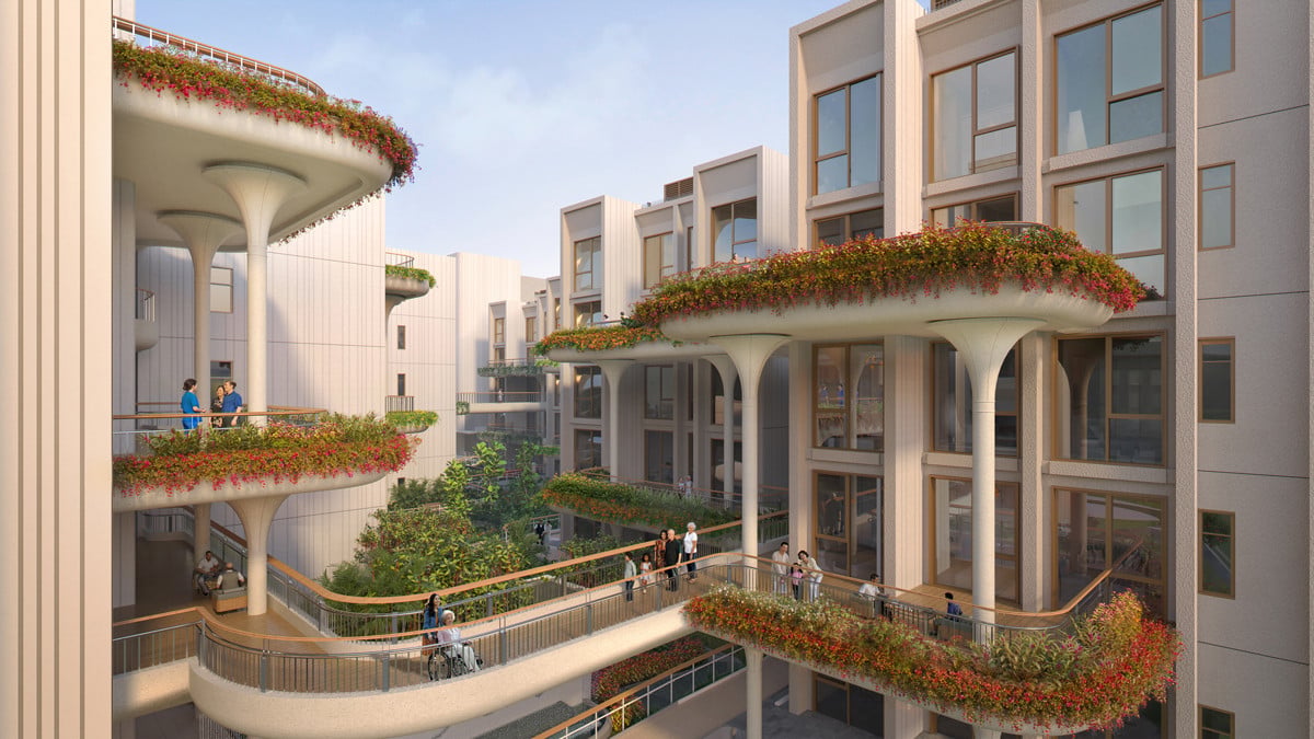 Perennial Living 天空露台与连廊