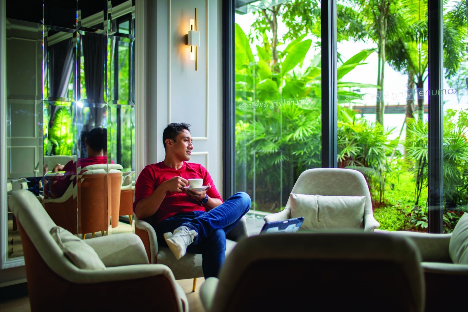Komune Living & Wellness 休息区
